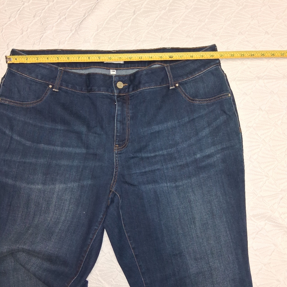 MERITAGE Dark Blue Skinny Women's Jeans SIZE 24.w - Picture 9 of 16